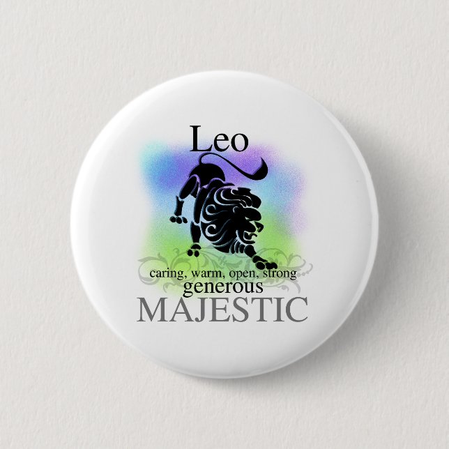 Leo About You Pinback Button (Front)