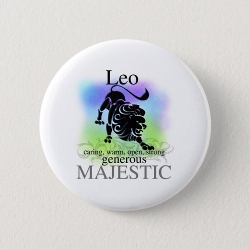 Leo About You Pinback Button