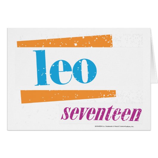 Leo Aqua Cards (Front Horizontal)