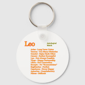 Leo Astrological Match The MUSEUM Zazzle Gifts Keychain