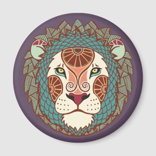 Leo Astrological Sign Magnet