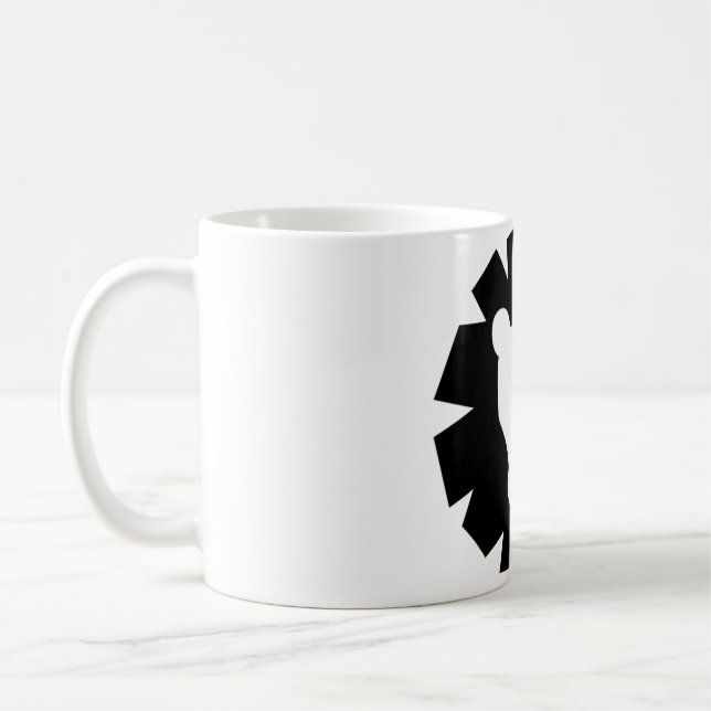 Leo Astrological Symbol Sign 3 Coffee Mug (Left)