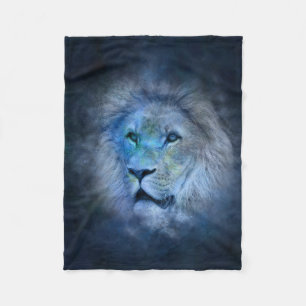 Leo Astrological Zodiac Sign Fleece Blanket