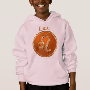 Leo Astrology Glyph Hoodie