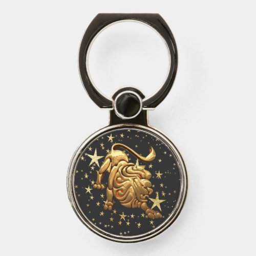Leo Astrology Phone Ring Stand