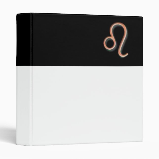 Leo Avery Binder (Front/Spine)