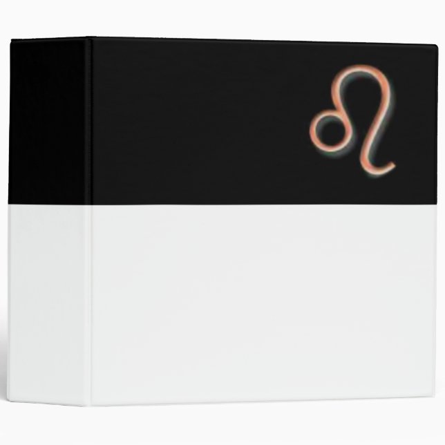 Leo Avery Binder (Front/Spine)