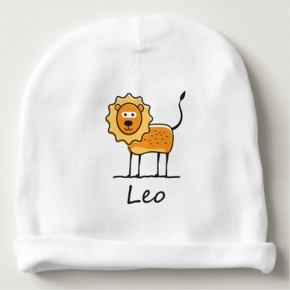 Leo Baby Beanie