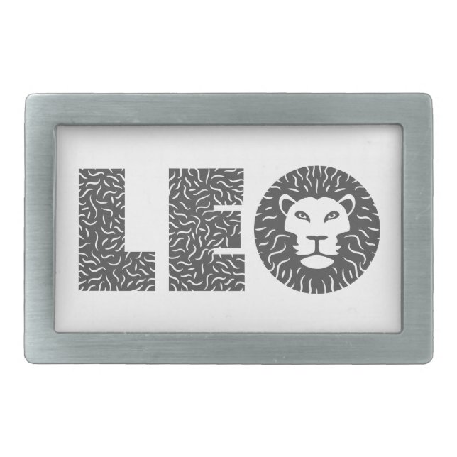 Leo Belt Buckle (Front)