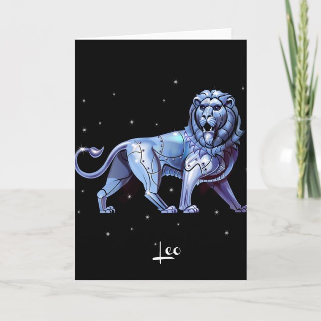 Leo Birthday Card (Front)