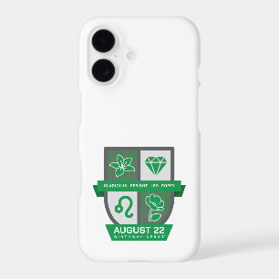 Leo Birthday Crest™ for August 1-22 iPhone 17 Case