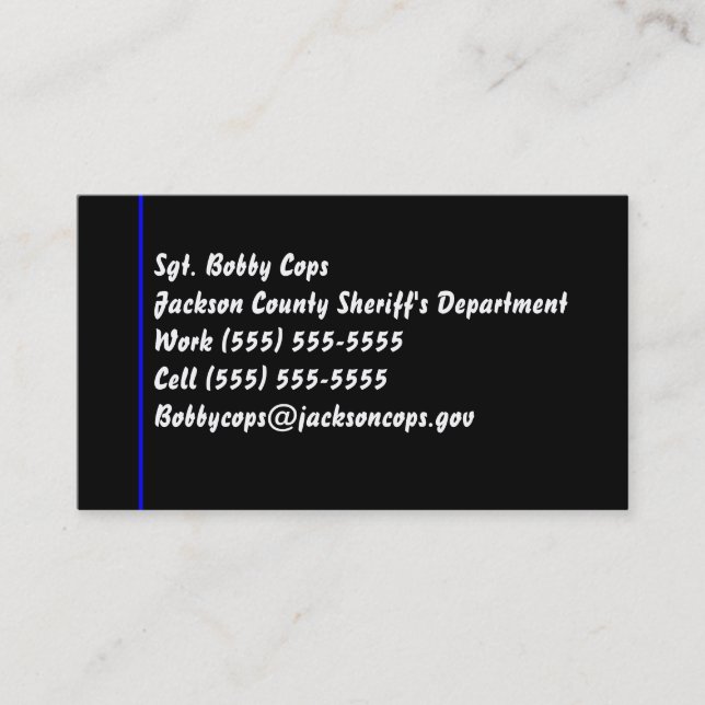 LEO business cards (Front)