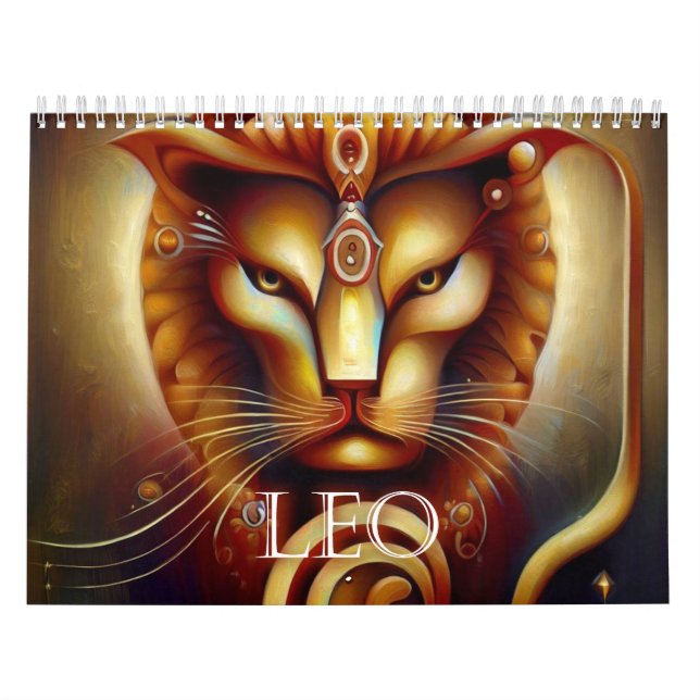 Leo  calendar (Cover)