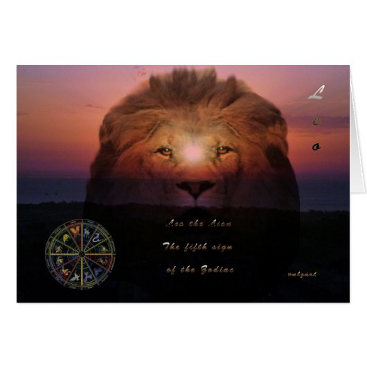 Leo Cards (Front Horizontal)