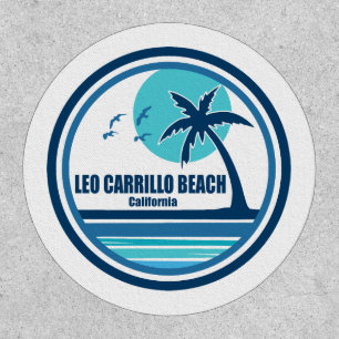 Leo Carrillo Beach California Palm Tree Birds Patch