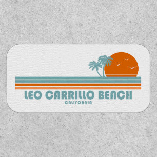Leo Carrillo Beach California Sun Palm Trees Patch