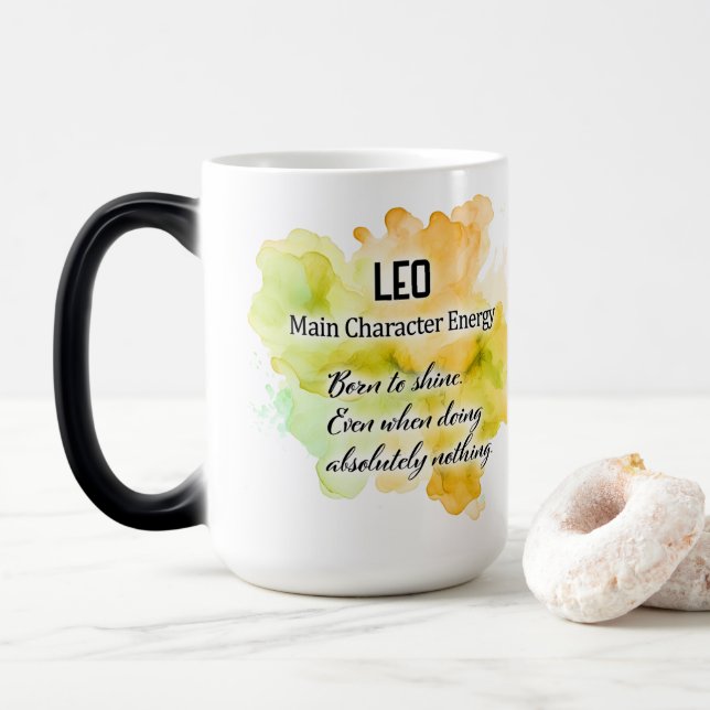 Leo Color Morph Mug (With Donut)