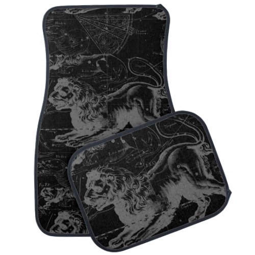 Leo Constellation Hevelius 1690 July23 _ August 22 Car Mat