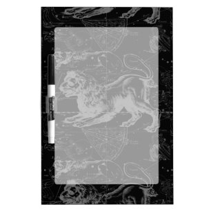 Leo Constellation Hevelius 1690 July23 - August 22 Dry-Erase Board