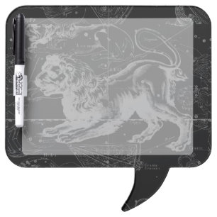 Leo Constellation Hevelius 1690 July23 - August 22 Dry-Erase Board