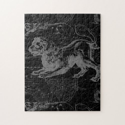 Leo Constellation Hevelius 1690 July23 _ August 22 Jigsaw Puzzle