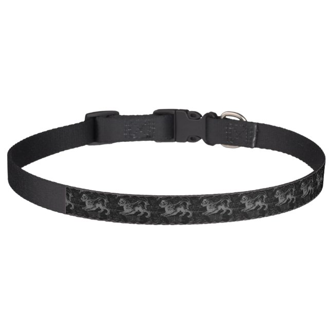 Leo Constellation Hevelius 1690 July23 - August 22 Pet Collar (Front)