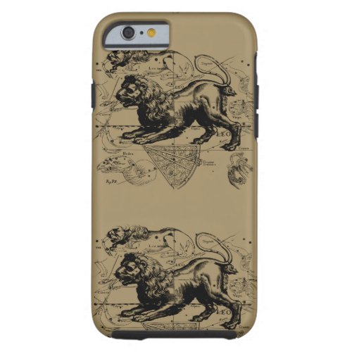 Leo Constellation Hevelius 1690 July 23  August 22 Tough iPhone 6 Case