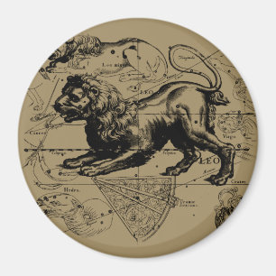 Leo Constellation Hevelius 1690 July 23  August 22 Magnet