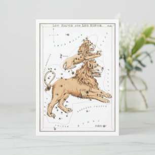 Leo - Constellation - Horoscope - Zodiac - Stars Invitation