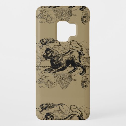 Leo Constellation Map Hevelius circa 1690 Case_Mate Samsung Galaxy S9 Case