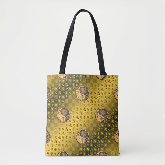 Leo & Earth Horse Tote Bag (Front)