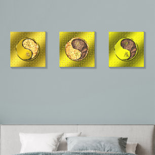 Leo & Earth Monkey Canvas Photo Tile