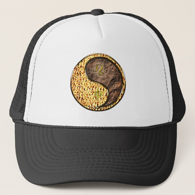 Leo & Earth Monkey Trucker Hat (Front)