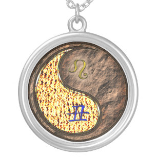 Leo & Earth Ox Silver Plated Necklace