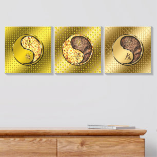Leo & Earth Rat Canvas Photo Tile