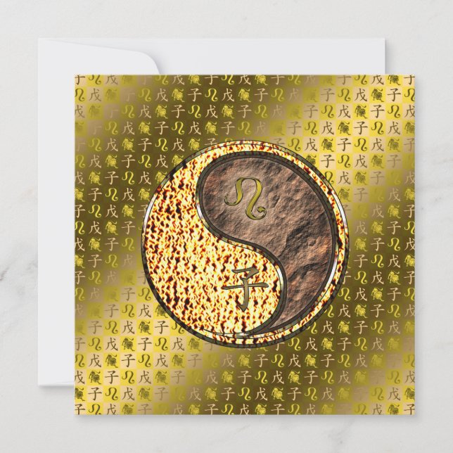 Leo & Earth Rat Card (Front)