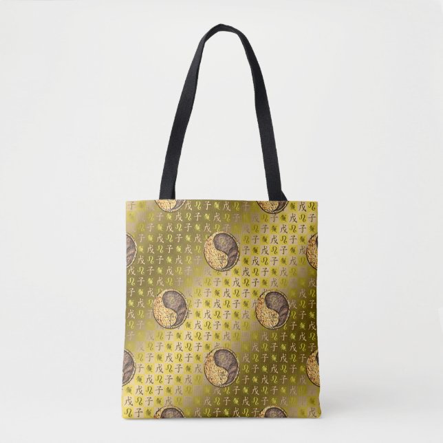 Leo & Earth Rat Tote Bag (Front)