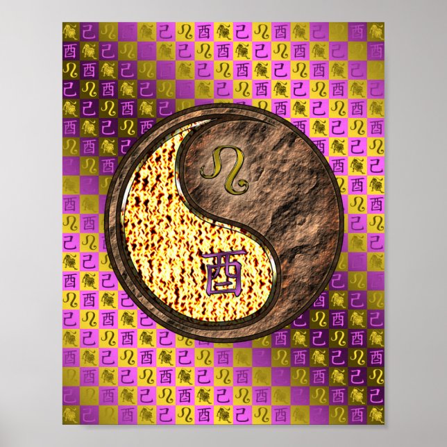 Leo & Earth Rooster Poster (Front)