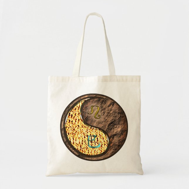 Leo & Earth Snake Tote Bag (Front)
