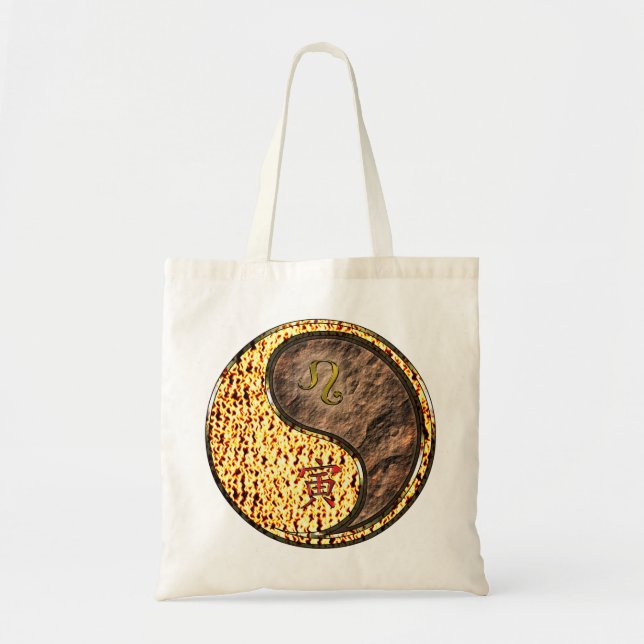Leo & Earth Tiger Tote Bag (Front)