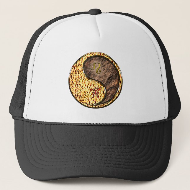 Leo & Earth Tiger Trucker Hat (Front)