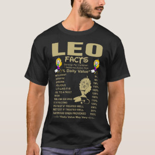 Leo Facts Tshirt