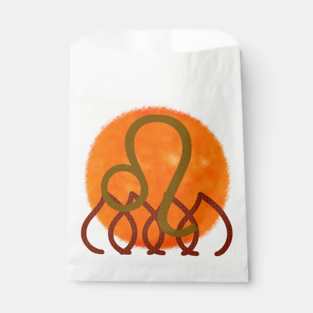 Leo Favor Bag (Front)