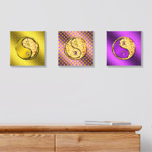 Leo & Fire Boar Canvas Photo Tile