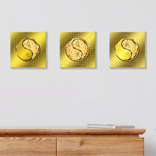Leo & Fire Dragon Canvas Photo Tile
