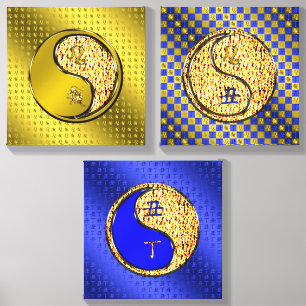 Leo & Fire Ox Canvas Photo Tile