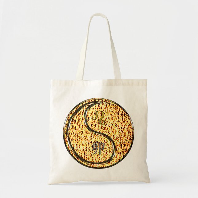 Leo & Fire Rabbit Tote Bag (Front)