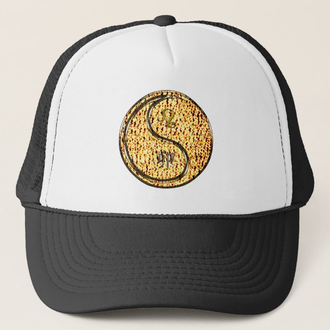 Leo & Fire Rabbit Trucker Hat (Front)