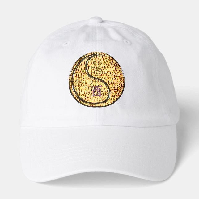 Leo & Fire Rooster Hat (Front)