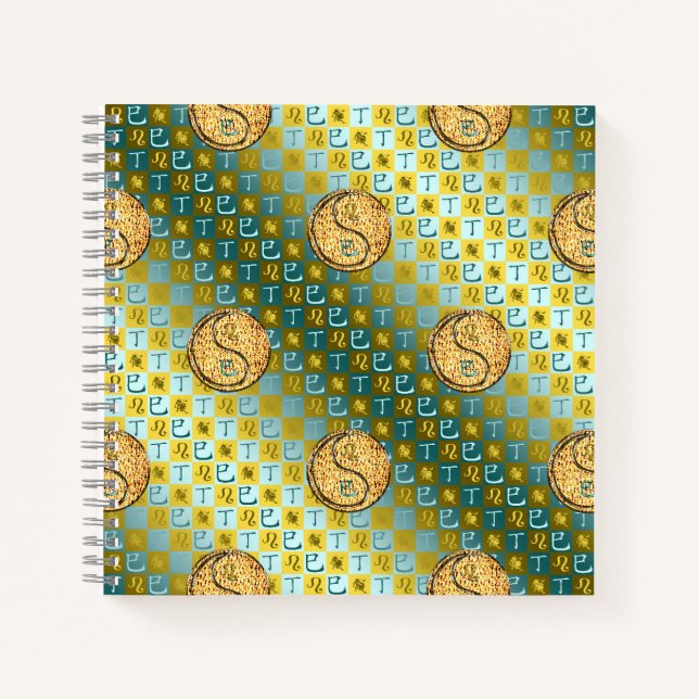 Leo & Fire Snake Notebook (Front)